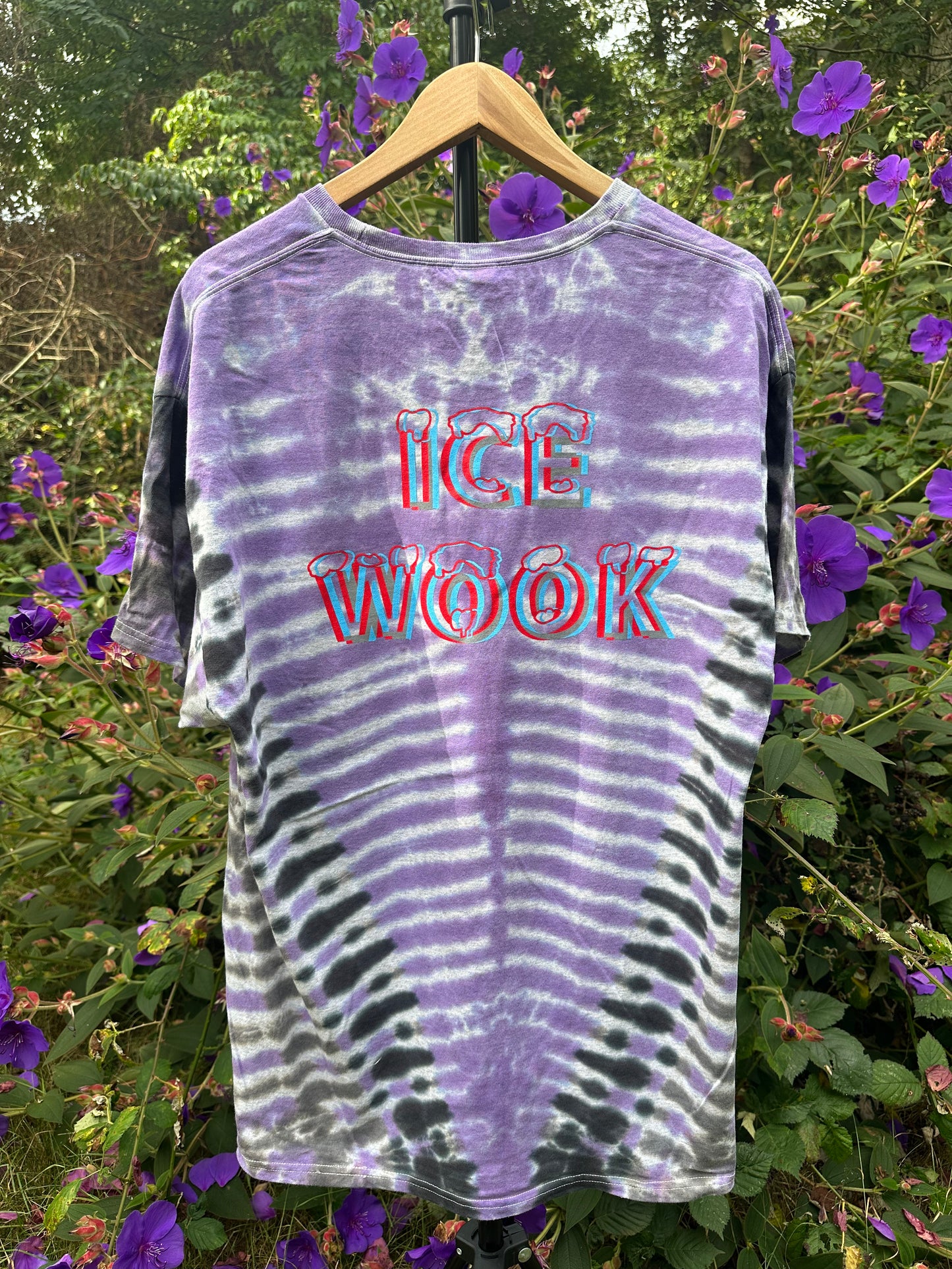 Ice Wook 3D dye Purple/ Black